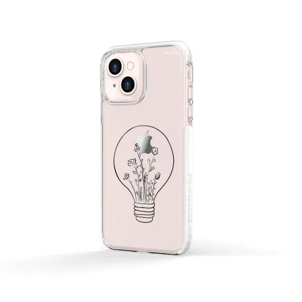iPhone Case - Lamp with Flowers