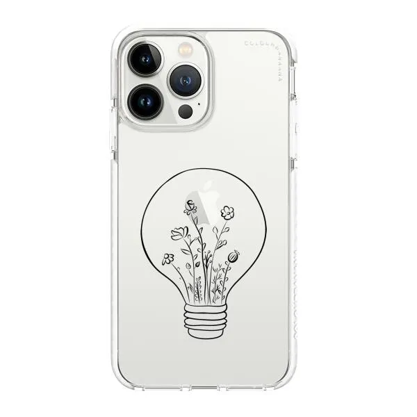 iPhone Case - Lamp with Flowers