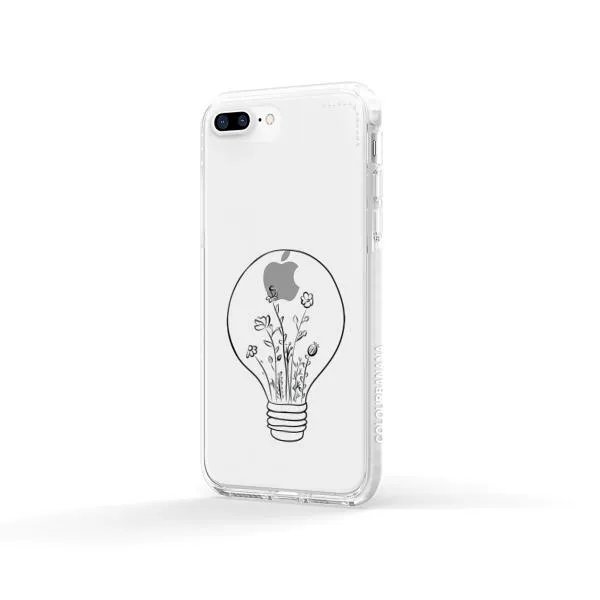 iPhone Case - Lamp with Flowers