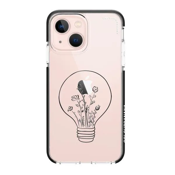 iPhone Case - Lamp with Flowers