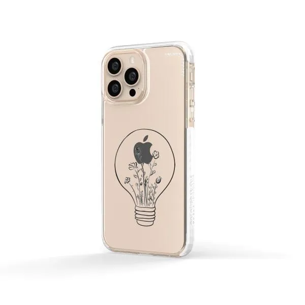 iPhone Case - Lamp with Flowers