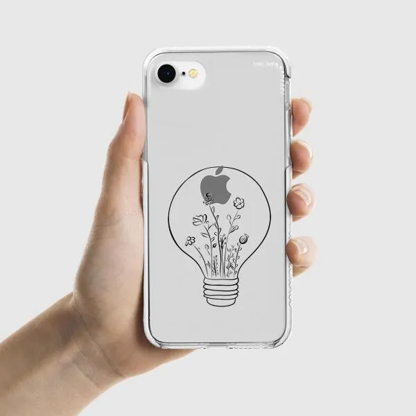 iPhone Case - Lamp with Flowers