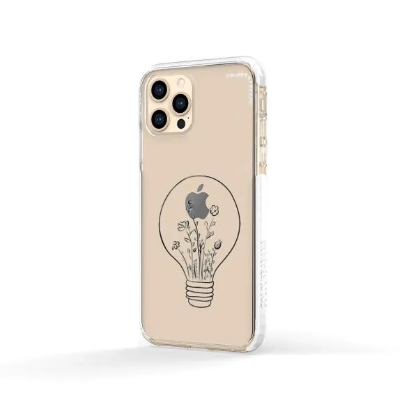 iPhone Case - Lamp with Flowers