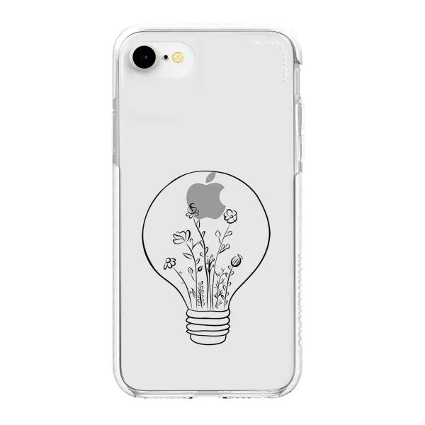 iPhone Case - Lamp with Flowers