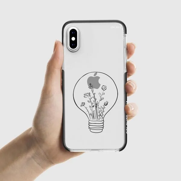 iPhone Case - Lamp with Flowers