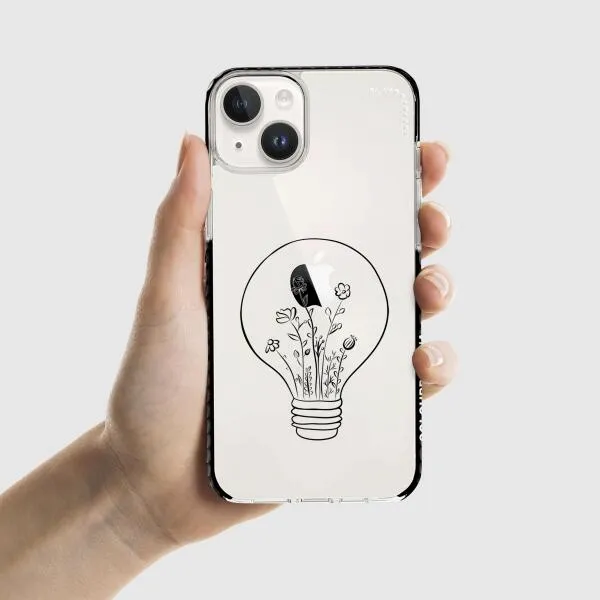 iPhone Case - Lamp with Flowers