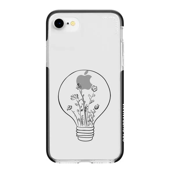 iPhone Case - Lamp with Flowers