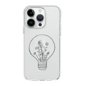 iPhone Case - Lamp with Flowers