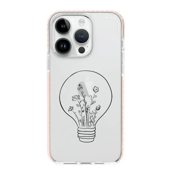 iPhone Case - Lamp with Flowers