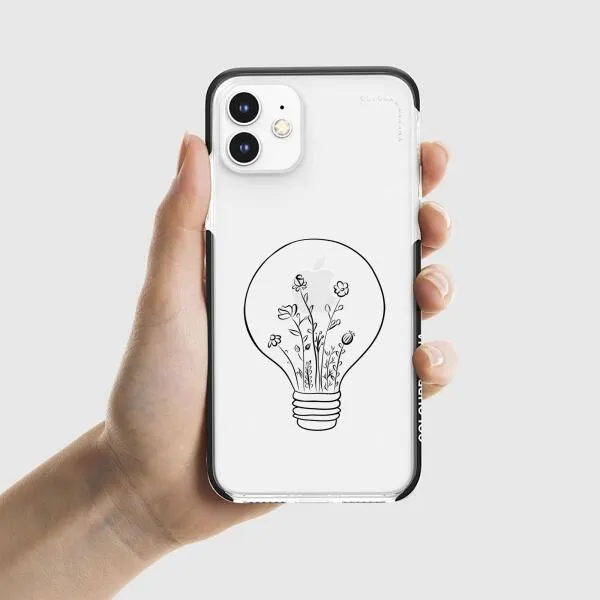 iPhone Case - Lamp with Flowers