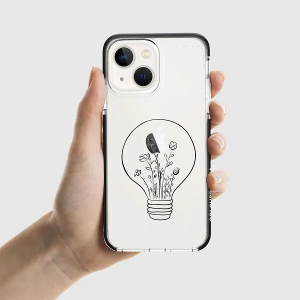 iPhone Case - Lamp with Flowers