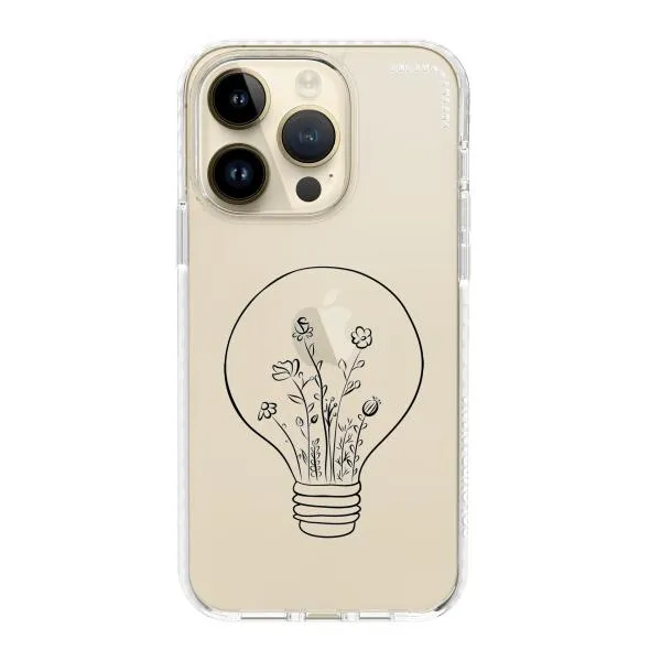iPhone Case - Lamp with Flowers
