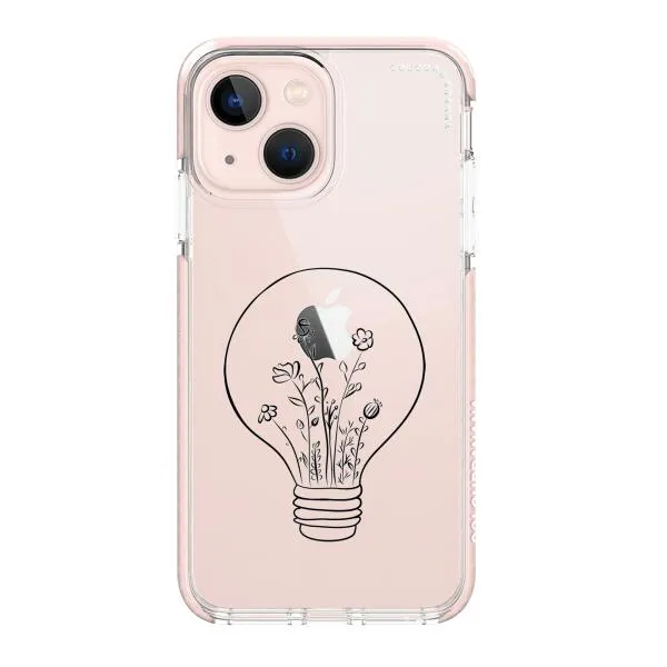 iPhone Case - Lamp with Flowers