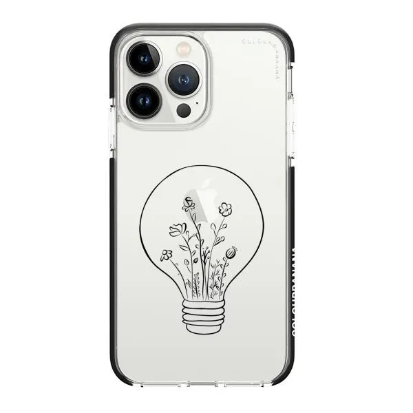 iPhone Case - Lamp with Flowers