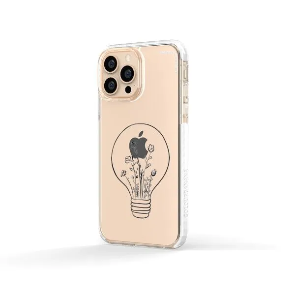 iPhone Case - Lamp with Flowers