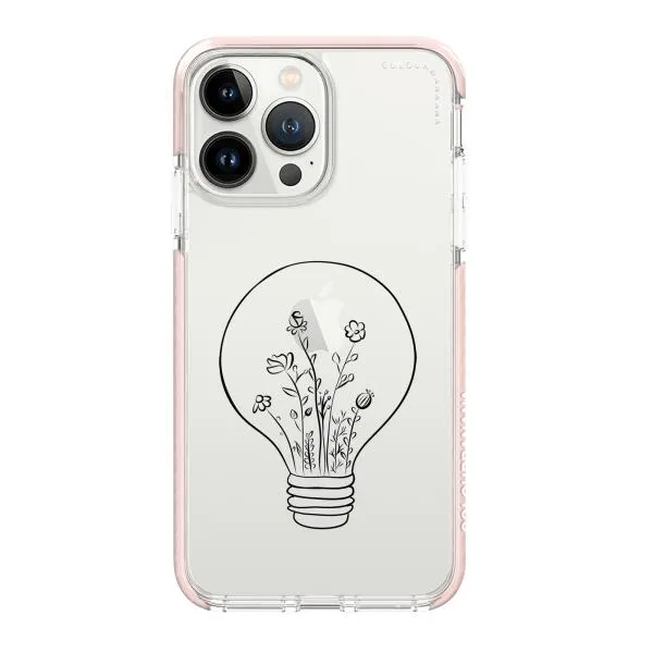 iPhone Case - Lamp with Flowers