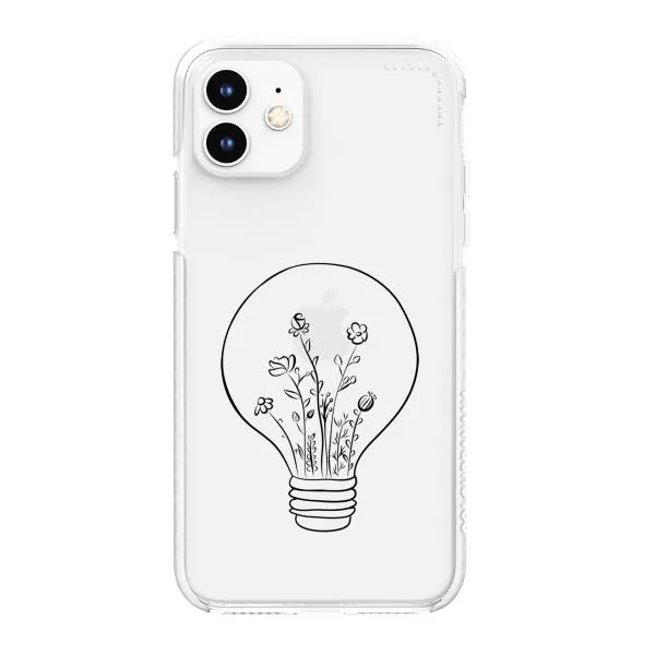 iPhone Case - Lamp with Flowers