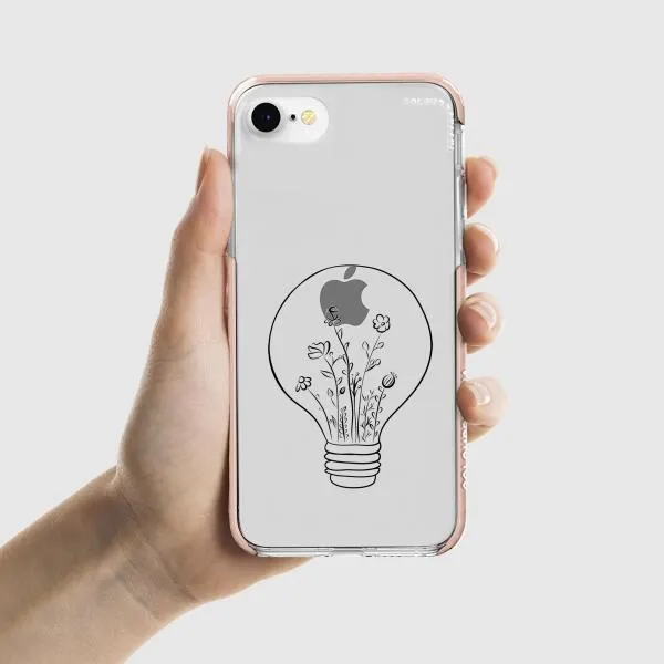 iPhone Case - Lamp with Flowers