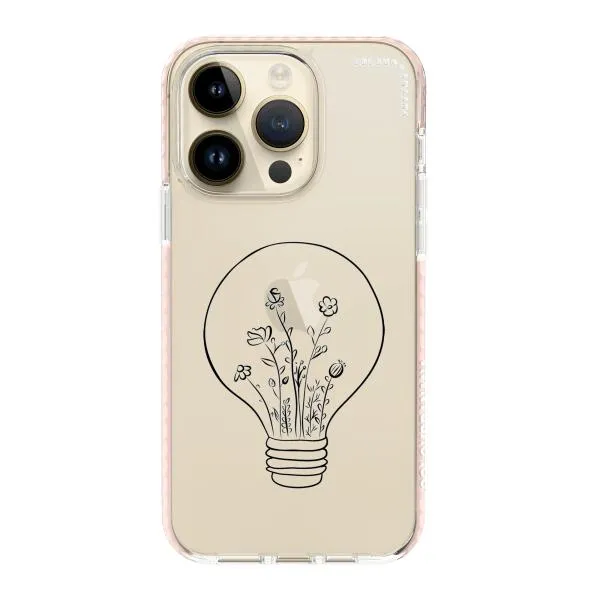 iPhone Case - Lamp with Flowers