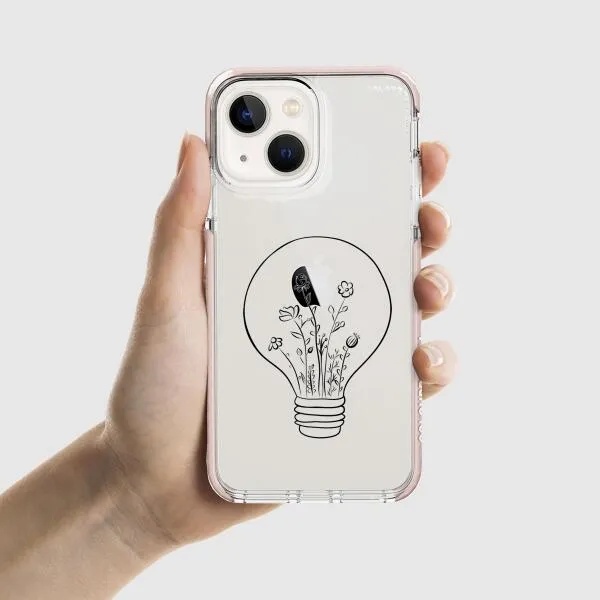 iPhone Case - Lamp with Flowers
