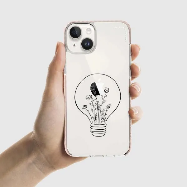 iPhone Case - Lamp with Flowers
