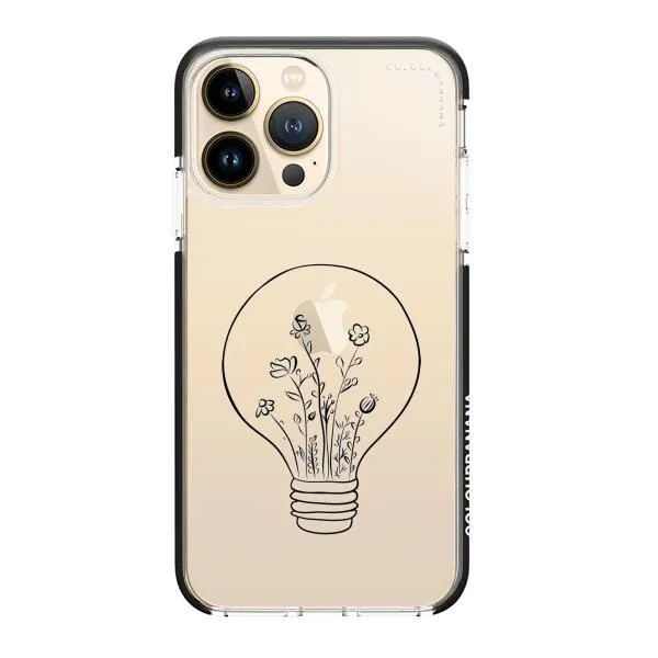 iPhone Case - Lamp with Flowers