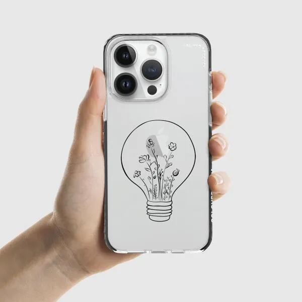 iPhone Case - Lamp with Flowers