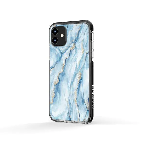iPhone Case - Pale Blue Marble