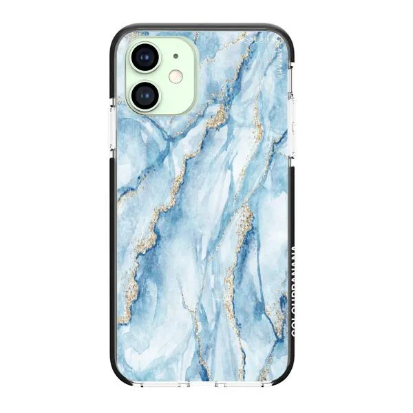 iPhone Case - Pale Blue Marble