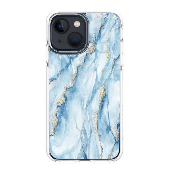 iPhone Case - Pale Blue Marble