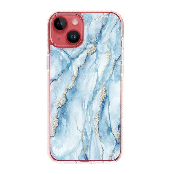 iPhone Case - Pale Blue Marble