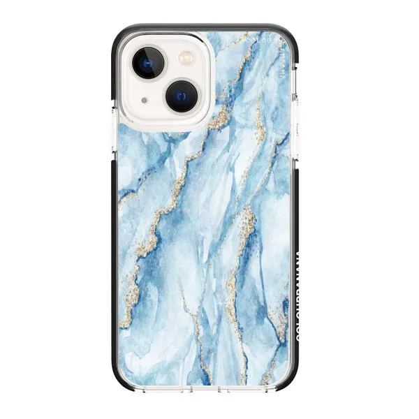 iPhone Case - Pale Blue Marble