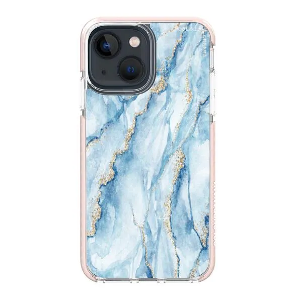 iPhone Case - Pale Blue Marble