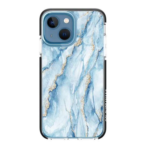 iPhone Case - Pale Blue Marble