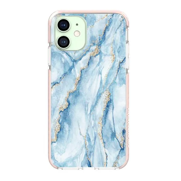 iPhone Case - Pale Blue Marble
