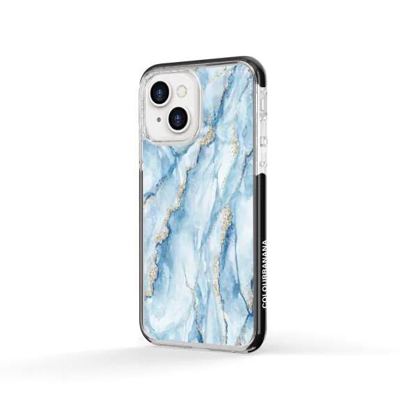 iPhone Case - Pale Blue Marble
