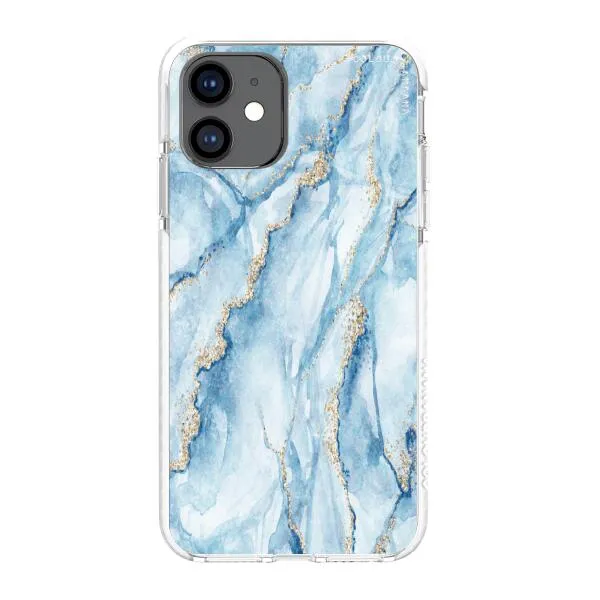 iPhone Case - Pale Blue Marble