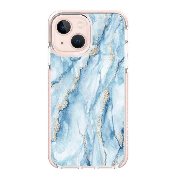 iPhone Case - Pale Blue Marble