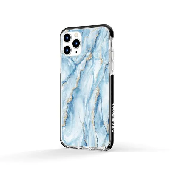 iPhone Case - Pale Blue Marble