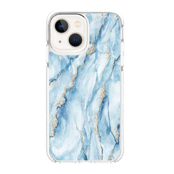iPhone Case - Pale Blue Marble