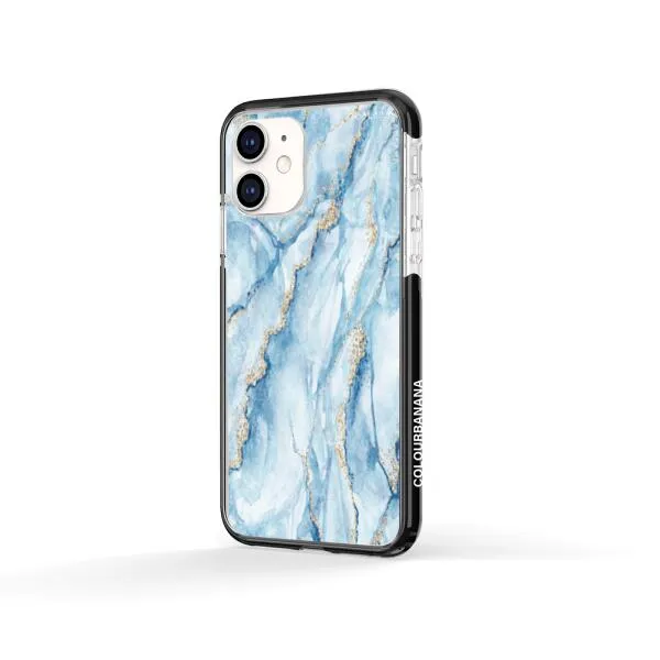 iPhone Case - Pale Blue Marble
