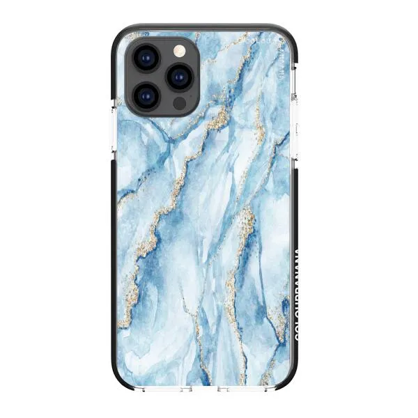 iPhone Case - Pale Blue Marble