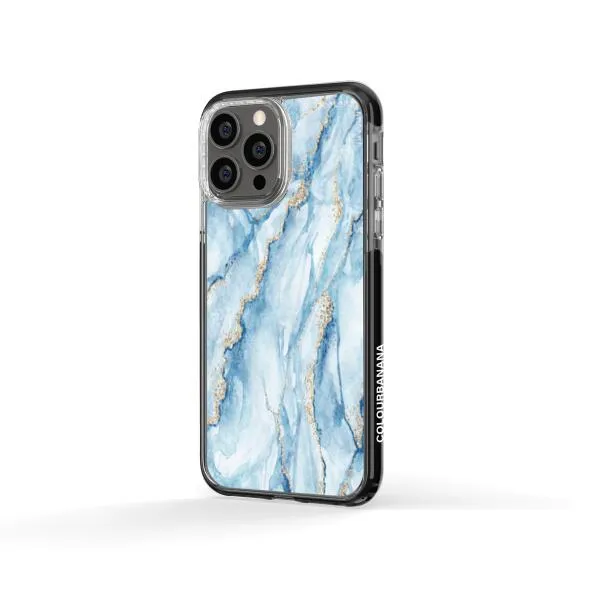 iPhone Case - Pale Blue Marble