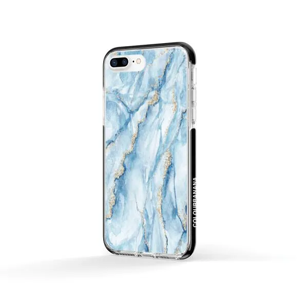 iPhone Case - Pale Blue Marble