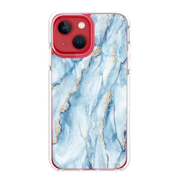 iPhone Case - Pale Blue Marble