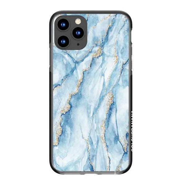 iPhone Case - Pale Blue Marble