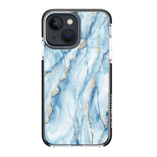 iPhone Case - Pale Blue Marble