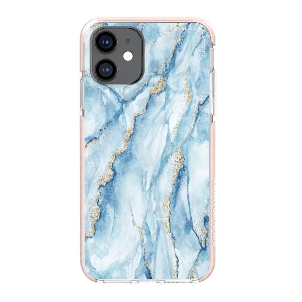 iPhone Case - Pale Blue Marble