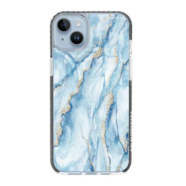 iPhone Case - Pale Blue Marble