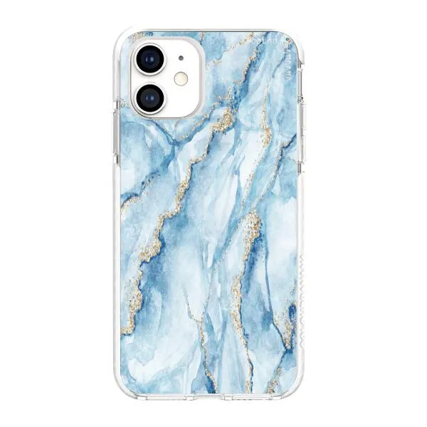iPhone Case - Pale Blue Marble